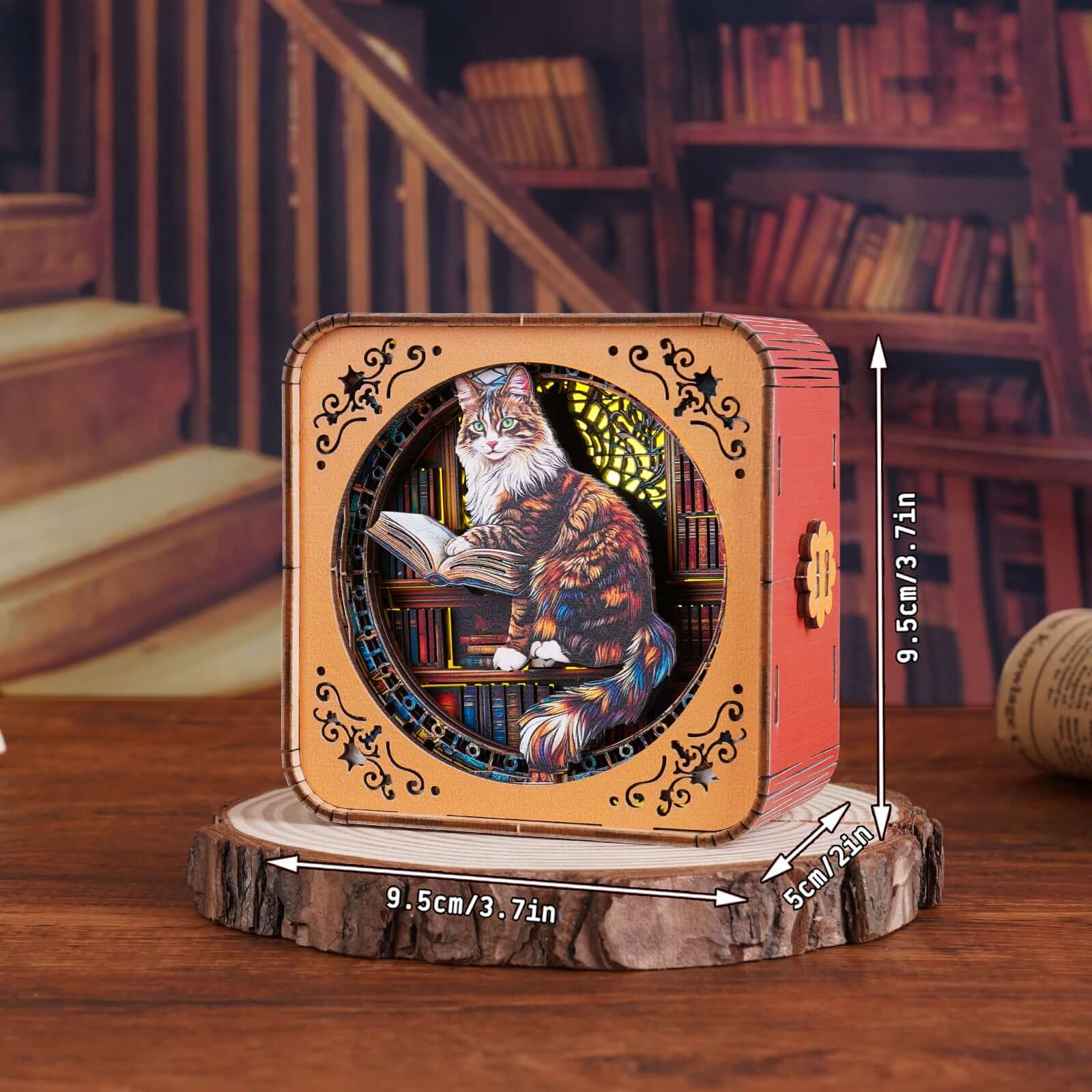 3D Wooden Puzzle Night Light, DIY kits for adults