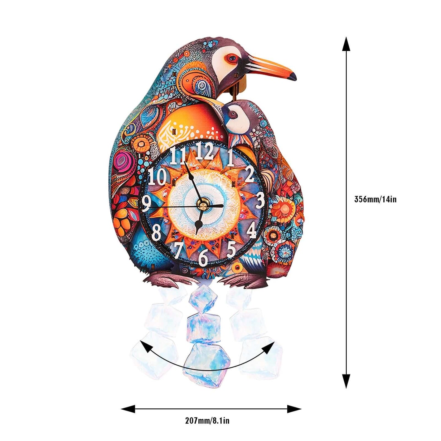 DIY Wooden Clock, 3D Puzzle Craft Kit