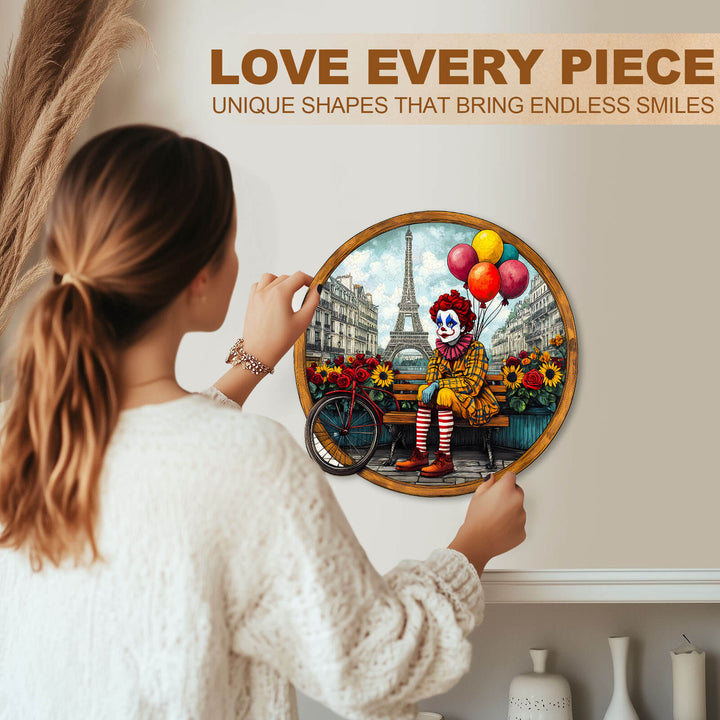 Thoughts of the Joker Wooden Jigsaw Puzzle