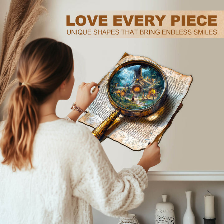 Truth Lens Wooden Jigsaw Puzzle