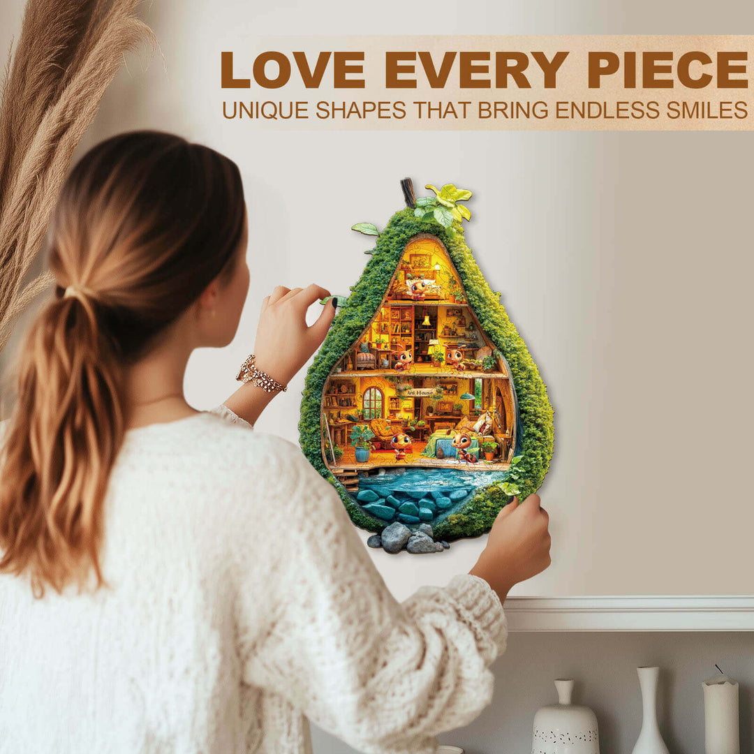 Ant House Wooden Jigsaw Puzzle