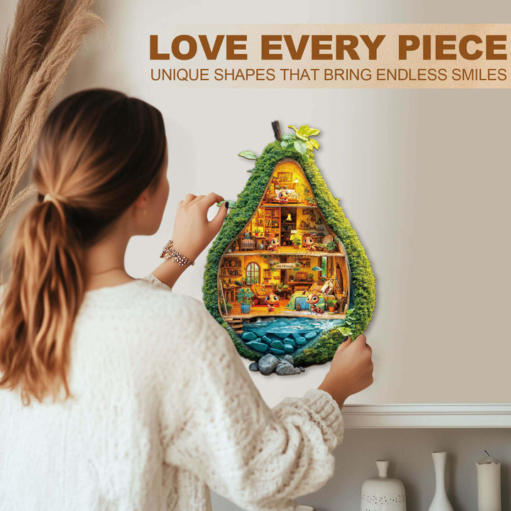 Ant House Wooden Jigsaw Puzzle
